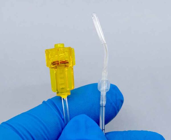 Single Sensor Coudé Bladder Air-Charged Urodynamics Catheter